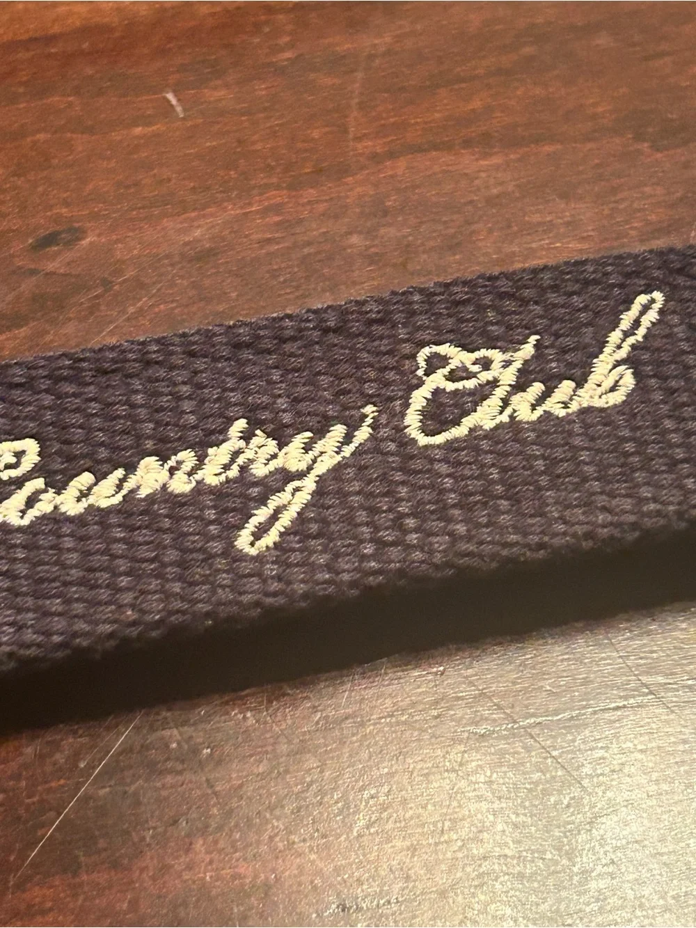 Men’s Woven Lakeside Country Club Peter Millar Belt Size 36